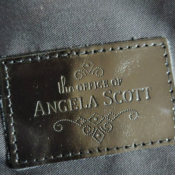 The Office of Angela Scott Ms. Neale Leather Oxfords In Sage Size EU 39.5 US 9.5 - Picture 10 of 10